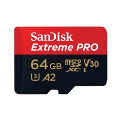 Sandisk 64gb Extreme Pro Micro SD